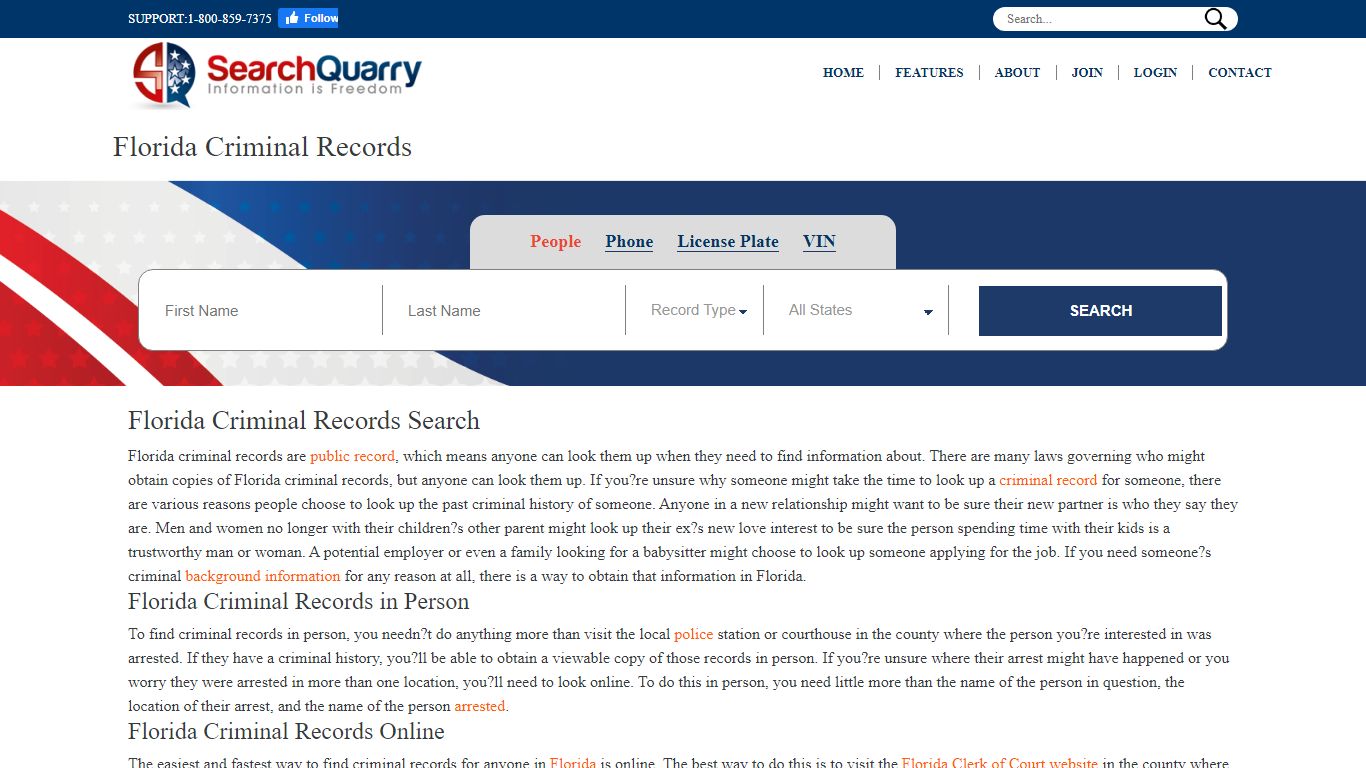 Free Florida Criminal Records | Enter a Name & View Criminal Records